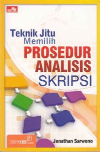 Image of Teknik jitu memilih prosedur analisis skripsi