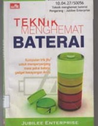 Image of Teknik Menghemat Baterai