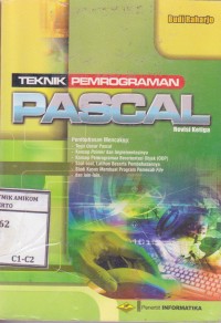 Image of Teknik Pemrograman PASCAL