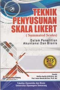 Image of Teknik Penyusunan skala likert (summated scales) dalam penelitian akuntansi dan bisnis