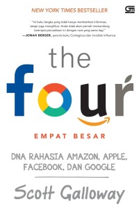 Image of the four empat besar: DNA rahasia amazone, apple, facebook, dan google