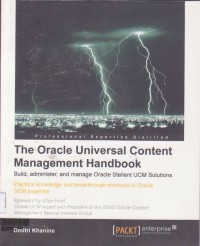 Image of The Oracle Universal Content Management Handbook