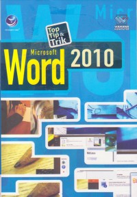 Image of Top Tips dan Trik Microsoft world 2010
