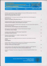 Image of JNTETI; Jurnal Nasional Teknik Elektro dan Teknologi Informasi Vol.1, No.2, Agustus 2012