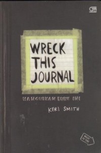 Image of Wreck this journal; hancurkan buku ini
